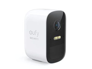 eufy security eufyCam 2C Wireless Home Security كاميرا إضافية ، تتطلب HomeBase 2 ، عمر بطارية 180 يومًا ، توافق HomeKit ، 1080p HD ، بدون رسوم شهرية