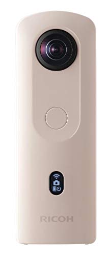 Ricoh Theta SC2 BEIGE كاميرا 360 درجة فيديو 4K مع تثبيت الصورة جودة عالية نقل البيانات عالية السرعة تصوير بورتريه جميل مع اكتشاف الوجه رفيع وخفيف الوزن لأجهزة iPhone و Android Ricoh Theta SC2 BEIGE كاميرا 360 درجة فيديو 4K مع تثبيت الصورة جودة عالية نقل البيانات عالية السرعة تصوير بورتريه جميل مع اكتشاف الوجه رفيع وخفيف الوزن لأجهزة iPhone و Android