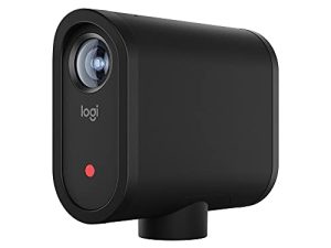 Logitech Mevo Start ، كاميرا بث مباشر لاسلكي ، جودة فيديو 1080p HD ، تحكم ذكي في التطبيق ، دفق عبر LTE أو Wi-Fi - أسود