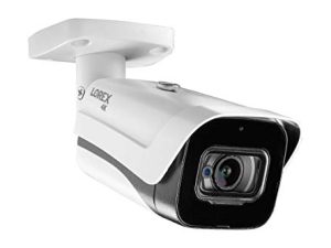 كاميرا Lorex 4K (8 ميجابكسل) فائقة الدقة التناظرية للأمان المعدني الداخلي / الخارجي مع صوت ورؤية ليلية ملونة (تتطلب مسجلًا)