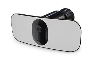 كاميرا Arlo Pro 3 Floodlight - أمان لاسلكي ، فيديو 2K و HDR ، رؤية ليلية ملونة ، صوت ثنائي الاتجاه ، خالي من الأسلاك ، مباشر إلى WiFi بدون محور ، عرض 160 درجة ، أسود - FB1001B
