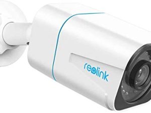 نظام كاميرا مراقبة REOLINK 4K خارجي ، كاميرا مراقبة IP PoE مع اكتشاف الإنسان / السيارة / الحيوانات الأليفة ، 25 إطارًا في الثانية أثناء النهار ، 100F IR للرؤية الليلية ، العمل مع المنزل الذكي ، بطاقة SD تصل إلى 256 جيجابايت ، RLC-810A
