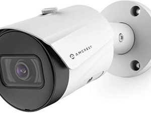 Amcrest UltraHD 5MP Outdoor POE Camera 2592 x 1944p Bullet IP Security Camera ، خارجي IP67 مقاوم للماء ، زاوية عرض 103 ° ، عدسة 2.8mm ، رؤية ليلية 98.4ft ، 5 ميجابيكسل ، IP5M-B1186EW-28MM (أبيض)