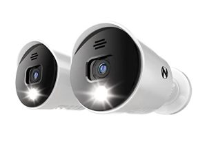 Night Owl Wired 1080p HD داخلي / خارجي إضافة على كاميرات Spotlight مع تنبيهات صوتية محددة مسبقًا وصافرة إنذار مدمجة للكاميرا (تتطلب BTD2 أو BTD8 Series DVR المتوافقة - تباع بشكل منفصل)