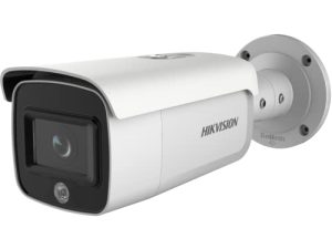 DS-2CD2T46G1-4I / SL 4MP IP Camera 4mm PoE Large Bullet Camera IP67 H.265 + ، غلاف معدني كامل ، متوافق مع Hikvision NVR