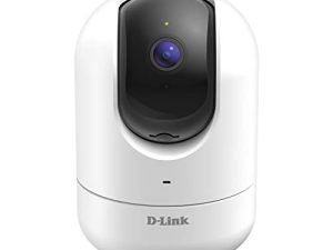 D-Link mydlink Full HD WiFi Pan / Tilt Smart Wireless Security Camera ، 360 view ، Pet Baby Home Monitor ، كشف الحركة ، الرؤية الليلية ، Cloud & microSD Recording (DCS-8526LH-US)