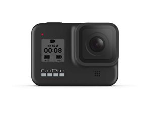 GoPro HERO8 Black - كاميرا أكشن مقاومة للماء مع شاشة تعمل باللمس 4K Ultra HD Video 12MP صور 1080p Live Streaming Stabilization
