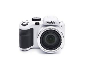 كاميرا كوداك PIXPRO Astro Zoom AZ421-WH الرقمية بدقة 16 ميجابكسل مع زووم بصري 42X وشاشة LCD 3 بوصات (أبيض) (مجددة)