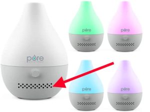 4K WiFi Full HD Aroma Diffuser Hidden Spy Camera Recording Motion Detection APP لأجهزة Android و iOS