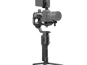 DJI Ronin-SC - مثبت الكاميرا ، 3 محاور مثبتة باليد للكاميرات DSLR والكاميرات بدون مرآة ، حمولة تصل إلى 4.4 رطل ، سوني ، باناسونيك لوميكس ، نيكون ، كانون ، تصميم خفيف الوزن ، تصوير سينمائي ، أسود