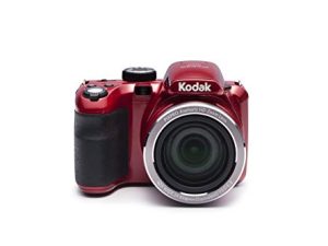 كاميرا Kodak PIXPRO Astro Zoom AZ421-RD الرقمية بدقة 16 ميجابكسل مع زووم بصري 42X وشاشة LCD 3 بوصات (حمراء) (مجددة)