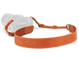 كاميرا MegaGear SLR و DSLR Sierra من الجلد الطبيعي للكتف أو الرقبة