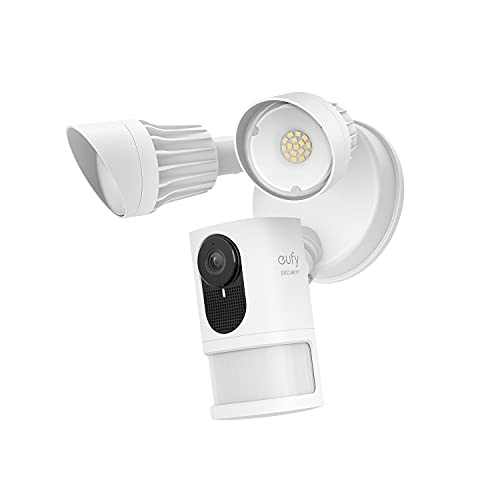 كاميرا eufy security Floodlight ، 2K ، بدون رسوم شهرية ، 2000 لومن ، مقاومة للعوامل الجوية ، مدمجة AI ، طاقة بدون توقف (يلزم وجود الأسلاك الخارجية وصندوق التوصيل المقاوم للعوامل الجوية) كاميرا eufy security Floodlight ، 2K ، بدون رسوم شهرية ، 2000 لومن ، مقاومة للعوامل الجوية ، مدمجة AI ، طاقة بدون توقف (يلزم وجود الأسلاك الخارجية وصندوق التوصيل المقاوم للعوامل الجوية)