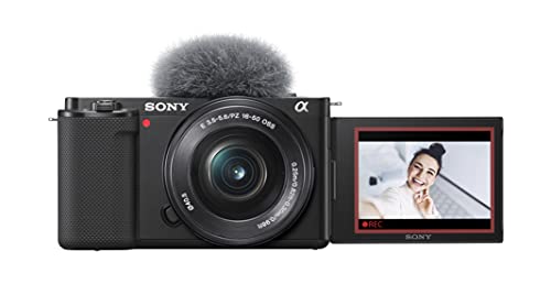 Sony Alpha ZV-E10 - APS-C عدسات قابلة للتبديل كاميرا فيديو مدونة بدون مرآة - أسود Sony Alpha ZV-E10 - APS-C عدسات قابلة للتبديل كاميرا فيديو مدونة بدون مرآة - أسود