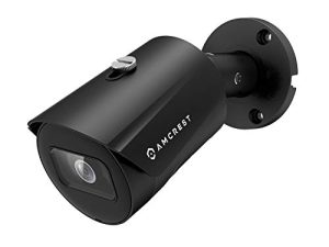 Amcrest UltraHD 5MP Outdoor POE Camera 2592 x 1944p Bullet IP Security Camera ، خارجي IP67 مقاوم للماء ، زاوية عرض 103 ° ، عدسة 2.8mm ، رؤية ليلية 98.4ft ، 5 ميجابيكسل ، IP5M-B1186EB-28MM (أسود)