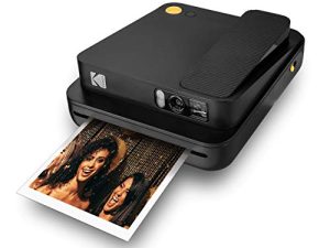 KODAK Smile Classic Digital Instant Camera for 3.5 x 4.25 Zink Photo Paper - Bluetooth، 16MP Pictures (Black)