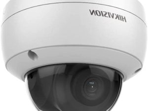 DS-2CD2143G2-IU 4MP IP Camera 2.8mm PoE Dome Camera مع ميكروفون مدمج 3-Axis IP67 IK10 H.265 + دعم ترقية البرامج الثابتة والتوصيل والتشغيل متوافق مع Hikvision NVR Hik-Connect
