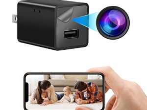 Ouabicer 2022 Upgrade -1080P HD WiFi Security Camera ، كاميرا مراقبة داخلية مع صوت وفيديو ، لأمن المنزل والمكتب الداخلي والخارجي (أسود)