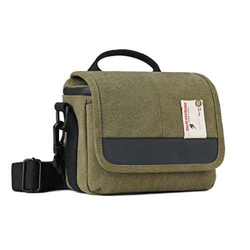 حقيبة كاميرا Besnfoto صغيرة بدون مرآة للكاميرا حقيبة كتف محفظة مقاومة للماء قماش لطيف حقيبة كاميرا صغيرة الحجم للنساء والرجال حقيبة كاميرا Besnfoto صغيرة بدون مرآة للكاميرا حقيبة كتف محفظة مقاومة للماء قماش لطيف حقيبة كاميرا صغيرة الحجم للنساء والرجال