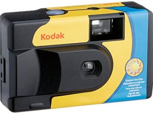 Kodak SUC Daylight 39800iso كاميرا أنالوج يمكن التخلص منها - أصفر وأزرق