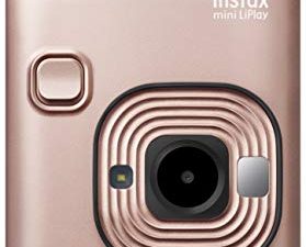 Instax Mini Liplay 2-in-1 Hybrid Instant Photo Camera and Printer with 2.7 inch LCD Screen، Mini Film Format، Blush Gold