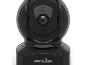 كاميرا مراقبة لاسلكية wansview ، كاميرا IP 1080P HD ، كاميرا داخلية واي فاي منزلية للأطفال / الحيوانات الأليفة / مربية ، رؤية ليلية ثنائية الاتجاه ، تعمل مع Alexa ، مع فتحة بطاقة TF وسحابة