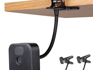 iTODOS 2 Pack Flexible Clip Clamp Mount for Blink XT، Blink XT2، Blink Mini، All-New Blink Outdoor، 8inches مرن طويل Gooseneck Arm ، قم بإرفاق الكاميرا الوامضة أينما تريد دون أي أدوات