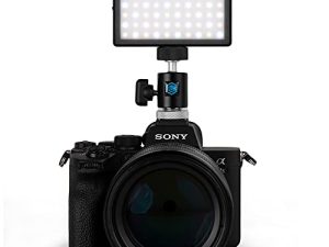 مصباح LED صغير ذو لوحة ثنائية اللون Lume Cube لكاميرات DSLR الاحترافية | قابل للتعديل على حامل الكاميرا ، شاشة LCD | إضاءة الصور والفيديو ، عمر بطارية طويل | يناسب سوني ونيكون وكانون وفوجي وباناسونيك