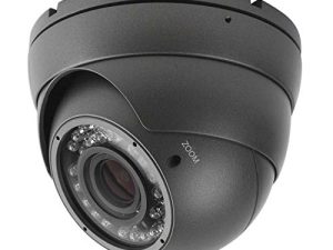 كاميرا CCTV التناظرية HD 1080P 4 في 1 (TVI / AHD / CVI / CVBS) كاميرا قبة الأمان ، 2.8mm-12mm Manual Focus / Zoom Varifocal Lens ، غطاء معدني مقاوم للعوامل الجوية 36 IR-LED مراقبة ليلا ونهارا (رمادي)