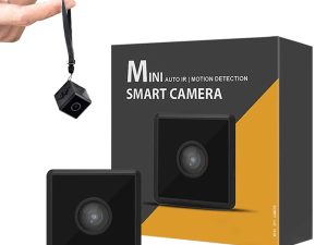 كاميرا Neruyinso Mini Spy Camera اللاسلكية المخفية لا تحتاج إلى واي فاي كاميرا صغيرة محمولة مع كشف الحركة وكاميرا مربية للرؤية الليلية لأمن المنزل وكاميرا للحيوانات الأليفة لا تحتاج إلى كاميرا للقطط / الشرطي