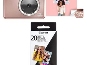 طابعة الكاميرا الفورية Canon Ivy CLIQ + 2 ، طابعة الهواتف الذكية ، طابعة الكاميرا الفورية من Canon Ivy CLIQ + 2 ، طابعة الهواتف الذكية ، كحلي داكن
