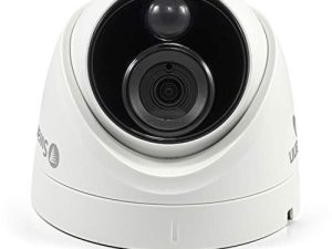 كاميرا مراقبة سوان الإضافية DVR Enforcer Dome مع فيديو 4K Ultra HD ، تصميم داخلي أو خارجي بالإضافة إلى اكتشاف حقيقي للحرارة والحركة