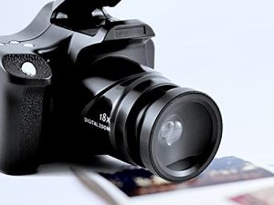 كاميرا رقمية ، كاميرا SLR عالية الدقة 1080 بكسل ، كاميرا رقمية بدقة 24 ميجابكسل ، تقريب رقمي 18X 3 بوصة TFT-LCD كاميرا رقمية مضادة للاهتزاز