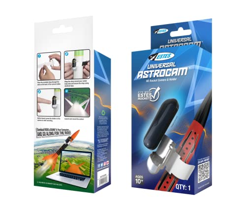 كاميرا Estes Universal Astrocam HD Rocket & Holder 2208 كاميرا Estes Universal Astrocam HD Rocket & Holder 2208
