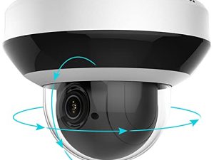 Anpviz 4.0MP (2560x1440) POE IP PTZ Dome Camera متوافقة مع Hikvision ، 4X Optical ، 16X Digital Zoom ، H.265 + كاميرا أمان خارجية ، إنذار ، تحريك / إمالة ، فتحة بطاقة SD
