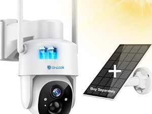 2K كاميرا أمان لاسلكية خارجية ، كاميرات تعمل بالبطارية بإمالة Pan Tilt لأمن المنزل مع 2.4G WiFi ، واكتشاف PIR ، وتحدث ثنائي الاتجاه ، ورؤية ليلية ملونة ، متوافقة مع Alexa ، دعم بالطاقة الشمسية