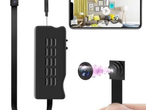 LIBREFLY كاميرا خفية صغيرة واي فاي كاميرا تجسس HD 1080P صغيرة لتقوم بها بنفسك وحدة مربية كاميرا للمنزل / مكتب الأمن