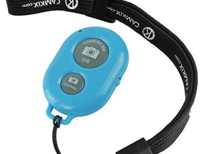 جهاز تحكم عن بعد لمصراع الكاميرا من CamKix مع تقنية Bluetooth اللاسلكية - إنشاء صور ومقاطع فيديو مذهلة بدون استخدام اليدين - يعمل مع معظم الهواتف الذكية والأجهزة اللوحية (iOS و Android)