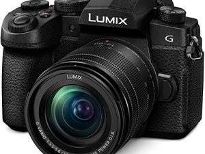 كاميرا باناسونيك LUMIX G95D 20.3 ميجابكسل بدون مرآة ، 12-60 مم F3.5-5.6 عدسة Micro Four Thirds ، 5-Axis Dual IS 2 ، 4K 24p 30p Video ، V-Log L مثبت مسبقًا ، شاشة لمس OLED مقاس 3 بوصات - DC-G95DMK ( أسود)