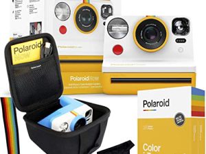 كاميرا بولارويد الأصلية الآن من النوع I-Type Instant Camera مع صور فيلم 16 لونًا وعلبة Signature Series