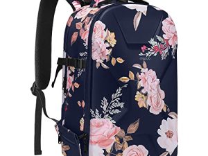 حقيبة ظهر كاميرا MOSISO ، DSLR / SLR / حقيبة كاميرا للتصوير الفوتوغرافي بدون مرآة ، جراب Peony مقاوم للماء مع حامل ثلاثي القوائم وحجرة كمبيوتر محمول متوافق مع Canon / Nikon / Sony / DJI Mavic Drone ، أزرق