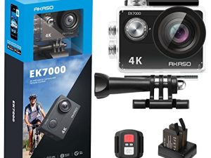 AKASO EK7000 4K30FPS Action Camera Ultra HD كاميرا تحت الماء بزاوية واسعة 170 درجة كاميرا مقاومة للماء 98FT