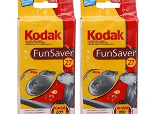 كاميرا فيلم Kodak Funsaver One Time Use (عبوتان)